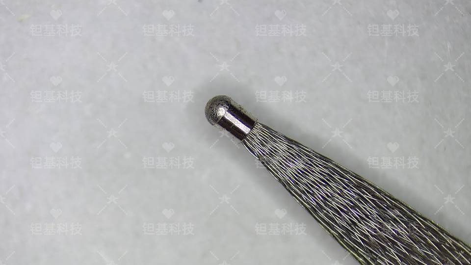 心脏封堵器头端焊接